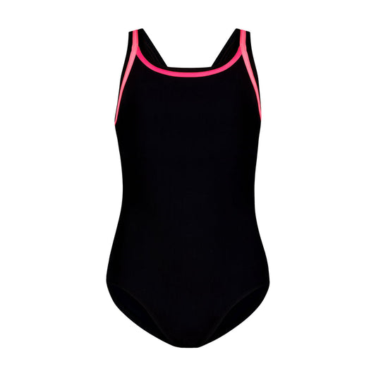 Flamingo Teen One Piece Coral Trim