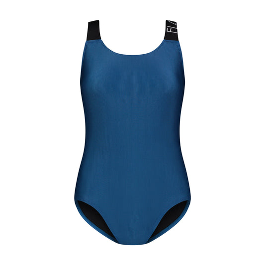 Flamingo Ribbed Logo Suit 25 - Teal