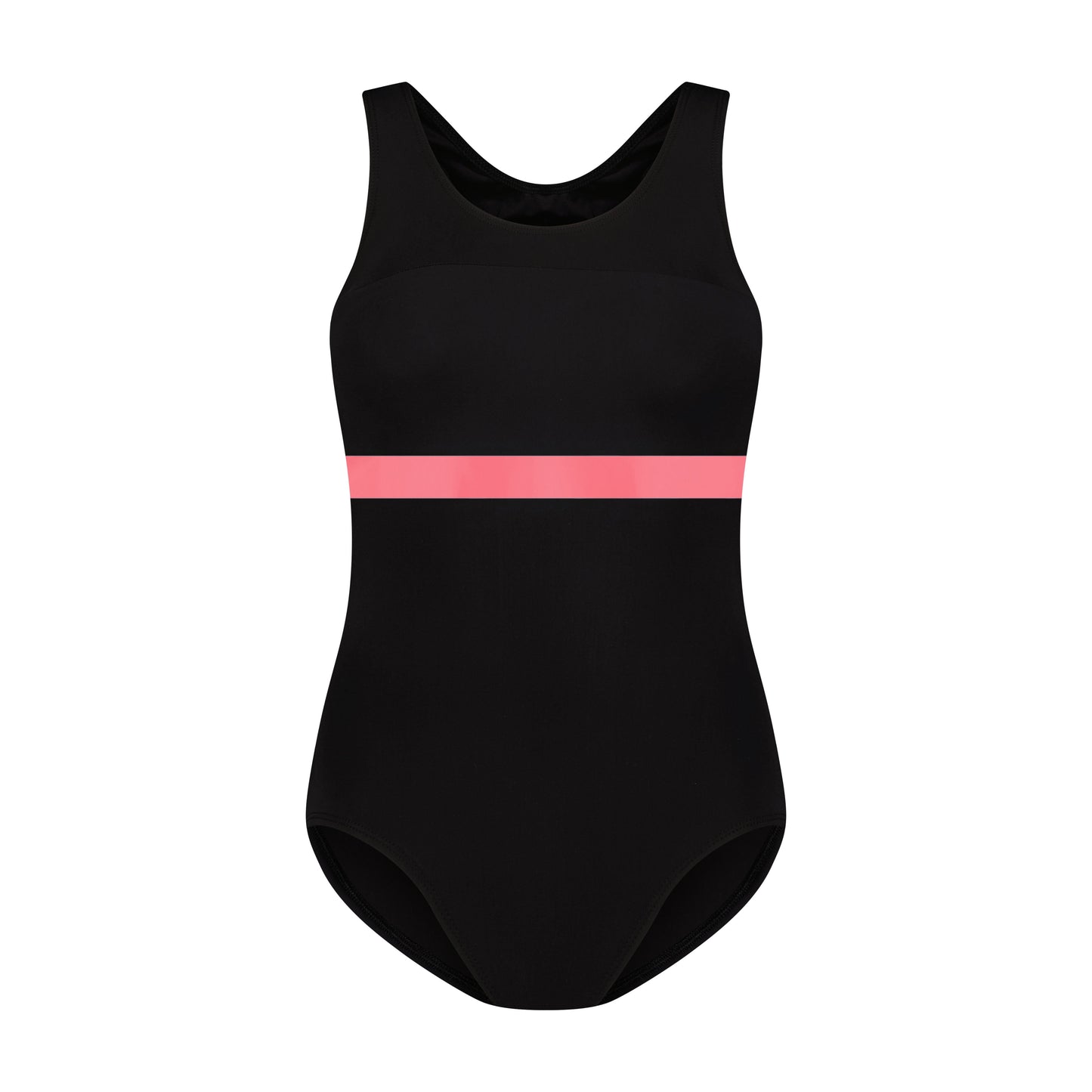 Flamingo Color Block One-Piece Swimsuit