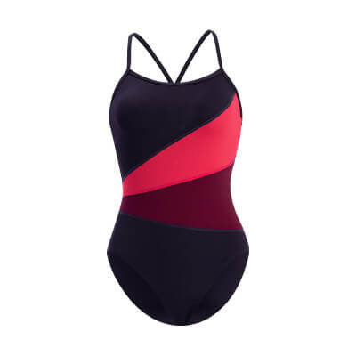 Dolfin Women's Aquashape Color Block Moderate One Piece Swimsuit