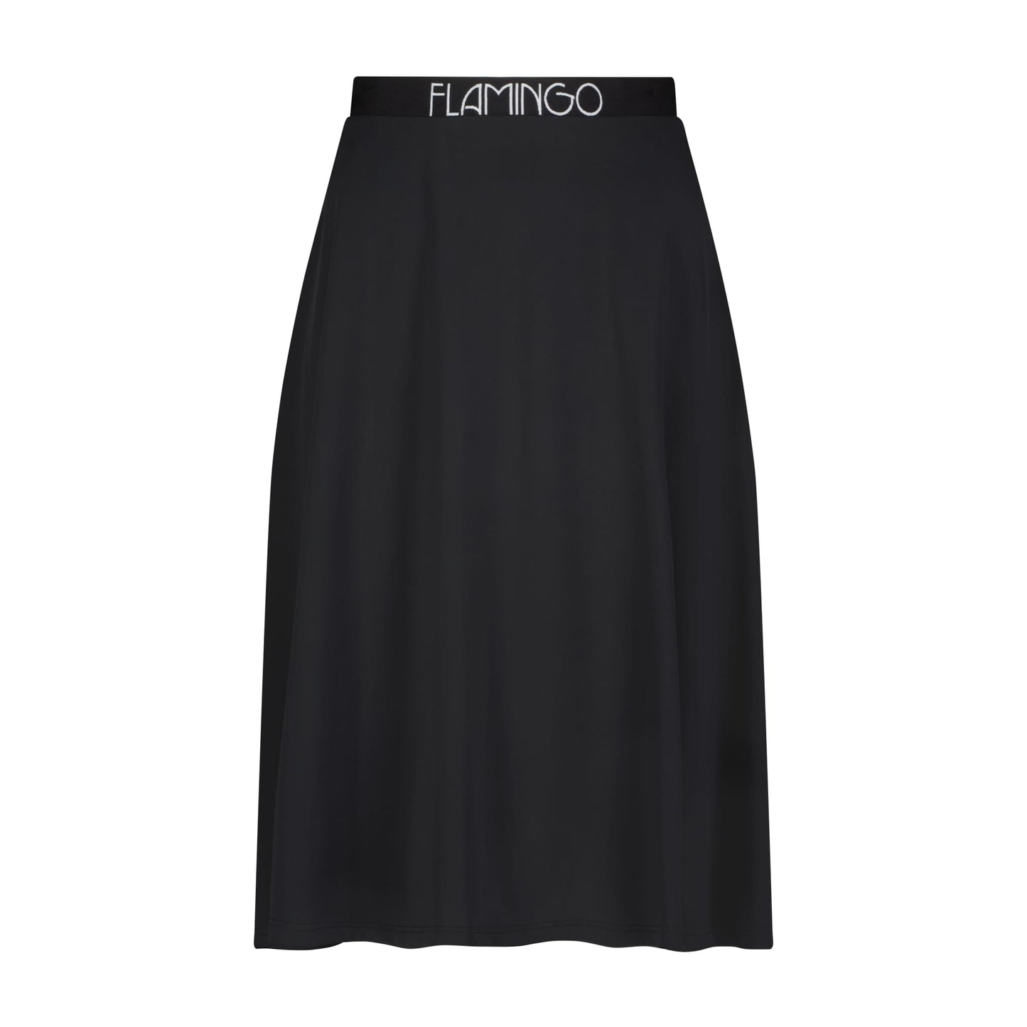 Flamingo Swim Flair Skirt - Extra Tall - Black '26