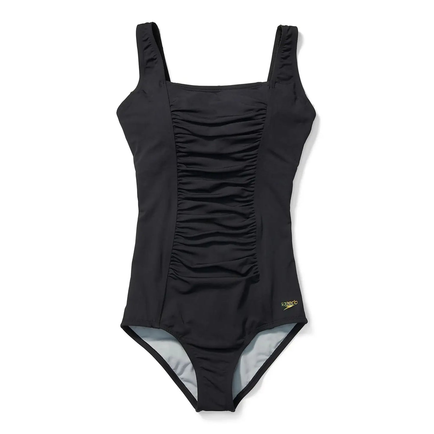 Speedo Adjustable Shirred One Piece Swimsuit