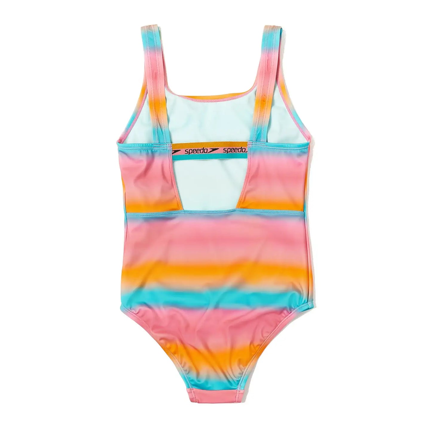 Speedo Print Elastic Back One Piece