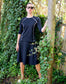 Flamingo Swim Flair Skirt - Extra Tall - Black '26