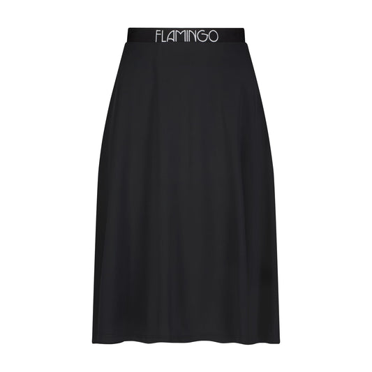Flamingo Swim Flair Skirt - Extra Tall - Black '26