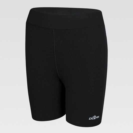 Doldin  Aquashape Black Mid-Length Shorts